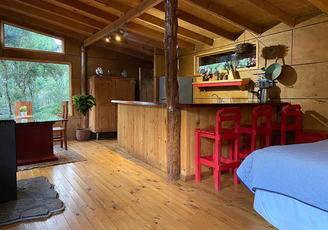 Cabanas Los Cantos Del Chucao Puerto Varas Exteriör bild